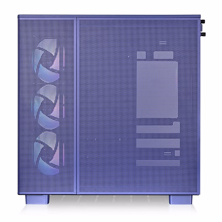 Thermaltake View 380 XL TG ARGB Future Dusk Mid Tower Case, Dual-Chamber, Supports Hidden-Connector Motherboard, 4x ARGB Lite Fans, Supports 360mm Radiators | CA-11E-00MNWN-00 thumbnail 4