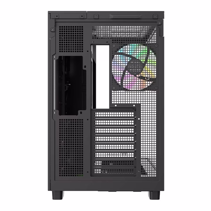 Thermaltake View 380 XL WS ARGB Black Mid-tower White ATX Case, Wood Edition, Dual-Chamber, Hidden-Connector Ready, 4x ARGB Lite Fans | CA-1Z2-00M1WN-WS thumbnail 3