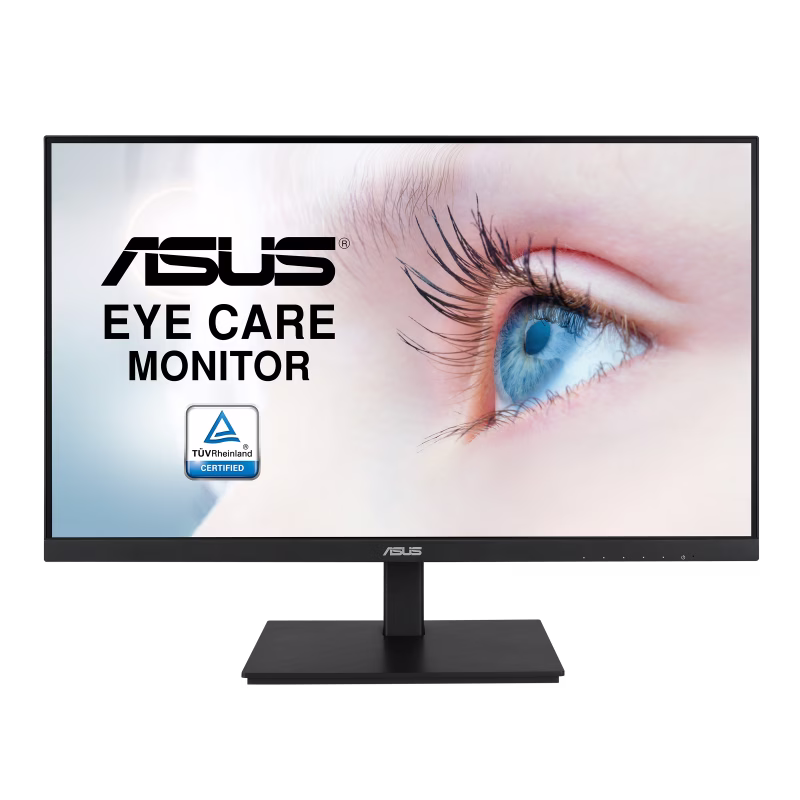ASUS VA27DQSB-W Eye Care Monitor ??? 27 inch, FHD (Full HD 1920 x 1080), IPS, Frameless, 75Hz, Adaptive-Sync, DisplayPort, HDMI, Eye Care, Low Blue Light, Flicker Free, Wall Mountable thumbnail 6