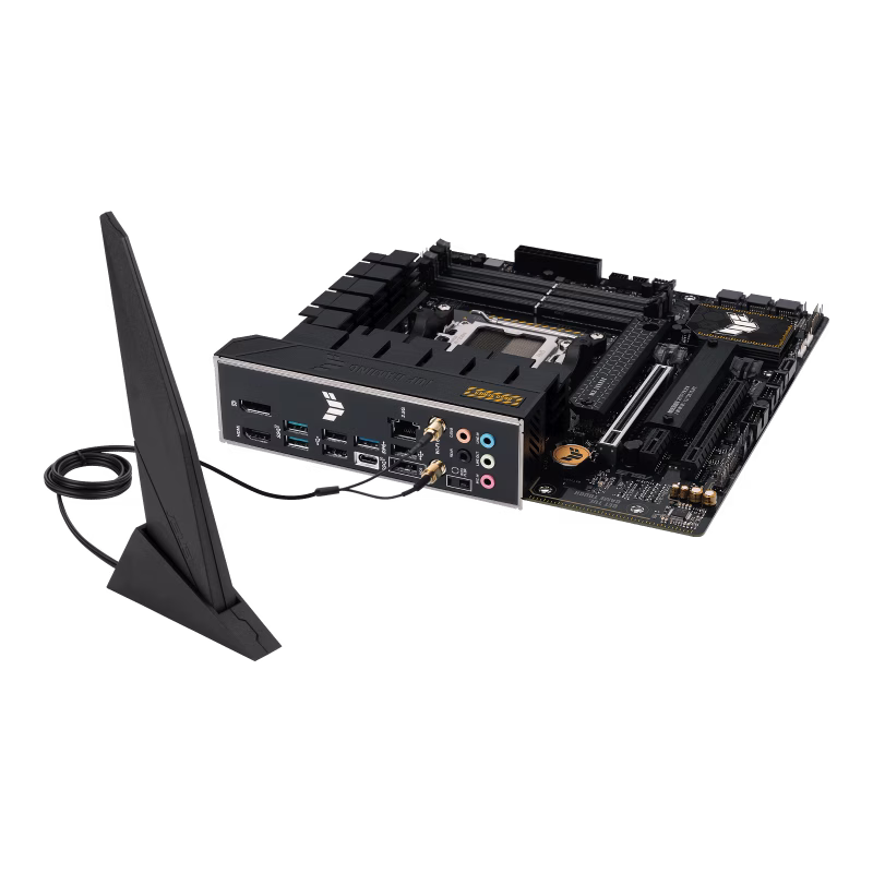 ASUS TUF Gaming B650M-Plus Wifi DDR5 Micro ATX Motherboard, AMD Socket AM5, B650 Chipset, 2.5Gb Ethernet, Bluetooth, WiFi 6E 5GHz, Max 128GB 4xDIMM Memory, PCIe 4.0x16, 2xM.2 Slot | 90MB1BF0-M0EAY0 thumbnail 9