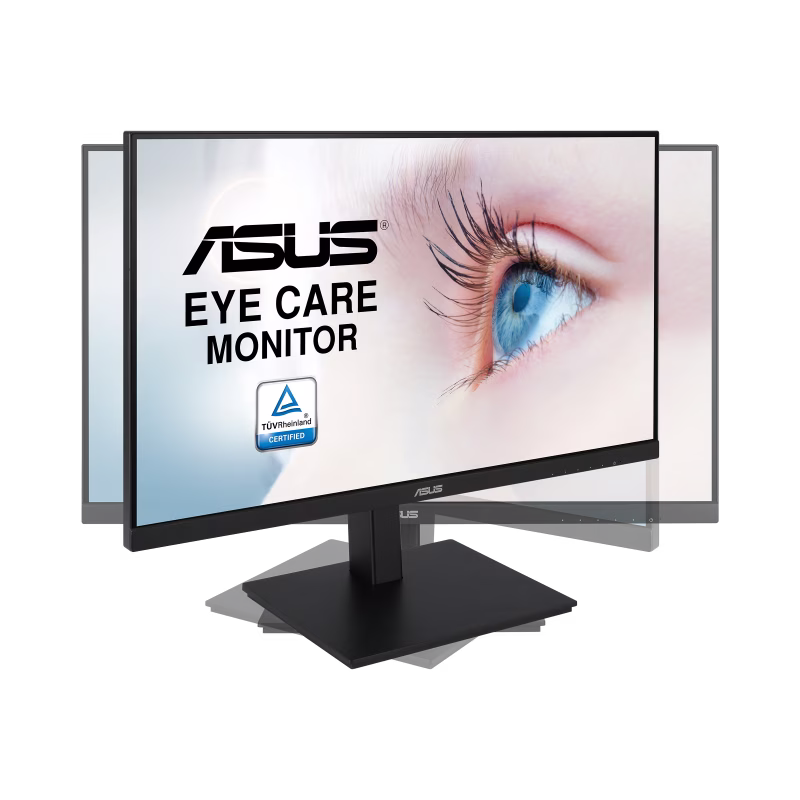 ASUS VA27DQSB-W Eye Care Monitor ??? 27 inch, FHD (Full HD 1920 x 1080), IPS, Frameless, 75Hz, Adaptive-Sync, DisplayPort, HDMI, Eye Care, Low Blue Light, Flicker Free, Wall Mountable thumbnail 5