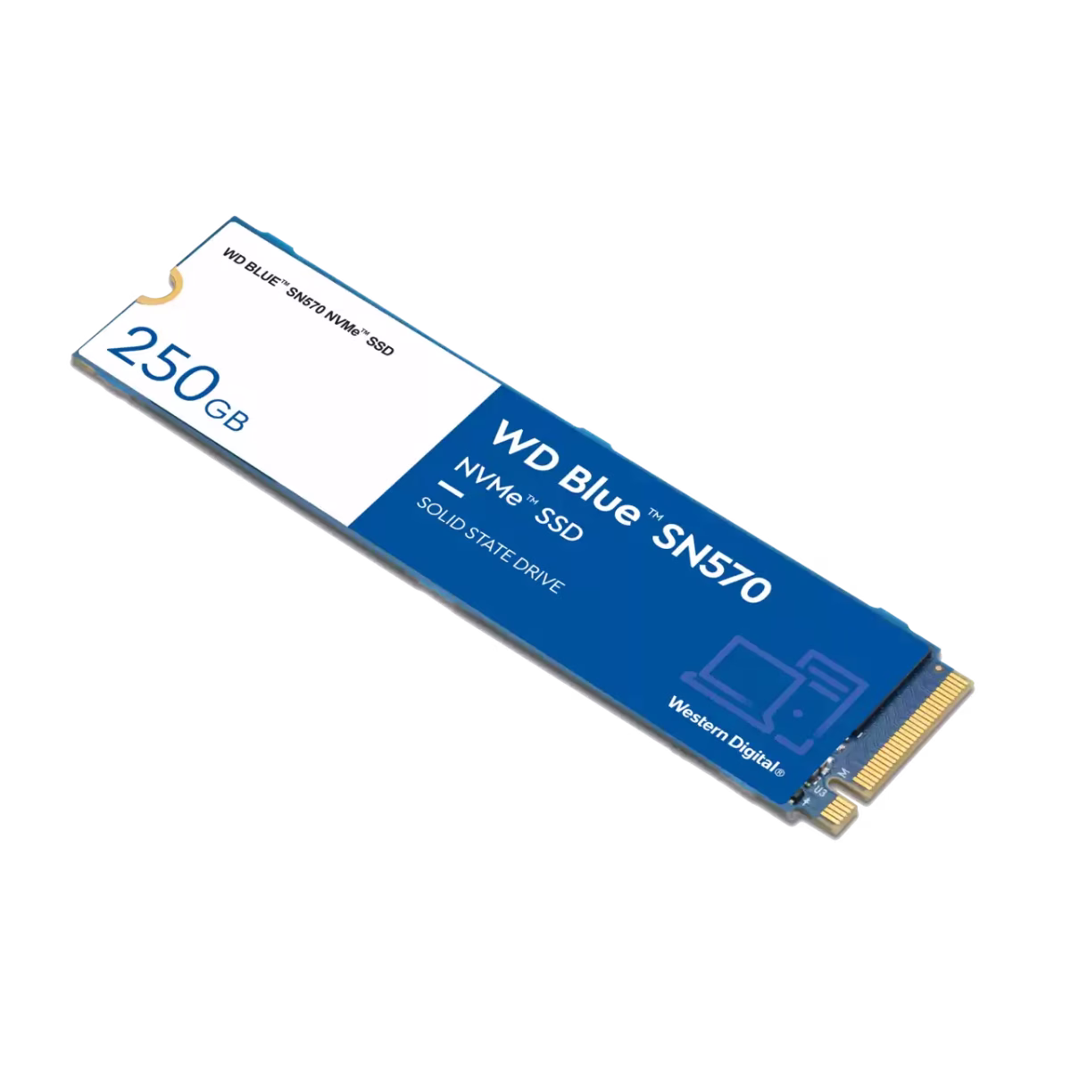 Western Digital 1TB WD Blue SN570 NVMe Internal Solid State Drive (SSD), GEN3- WDS100T3B0C  718037883885 thumbnail 2
