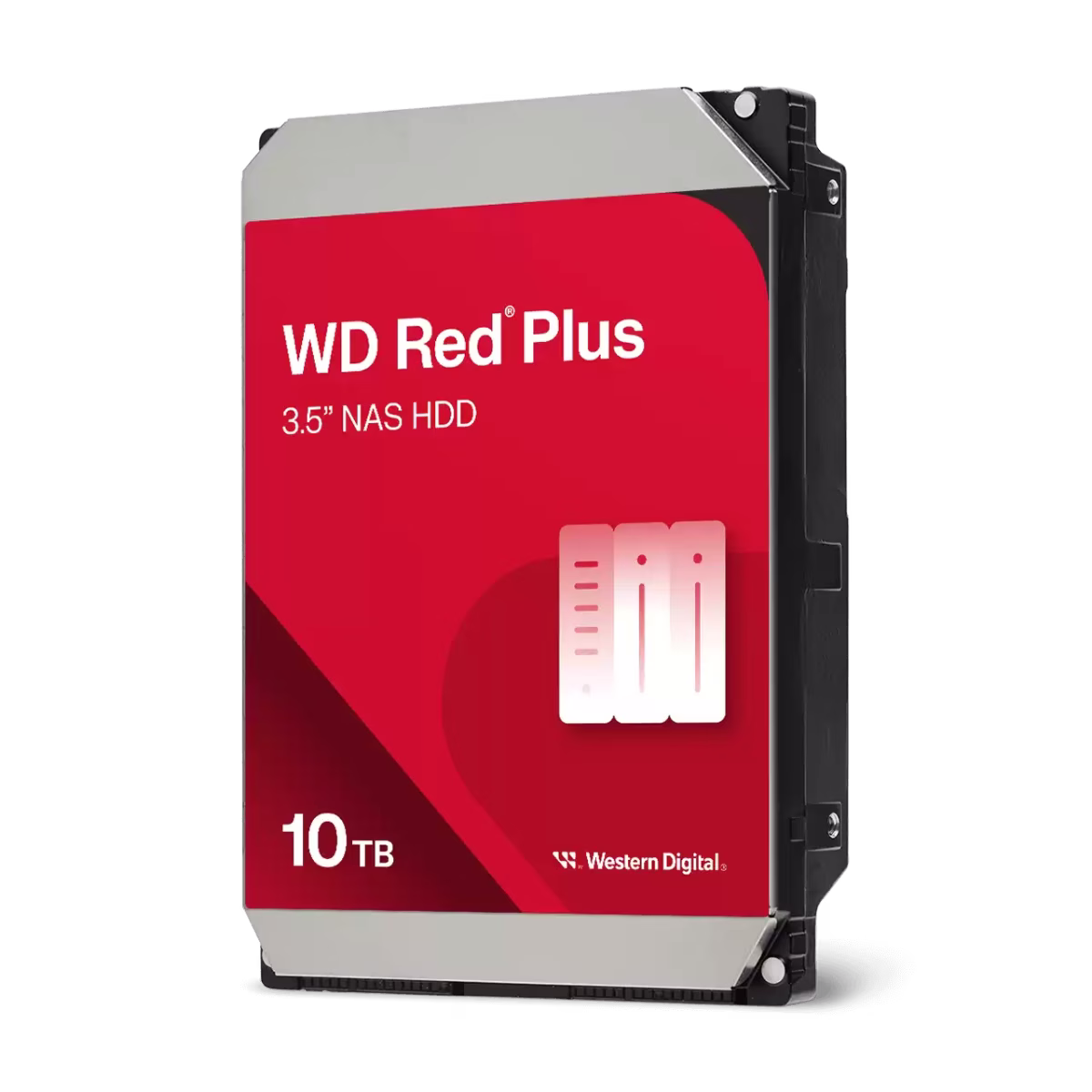 Western Digital 10TB WD Red Plus NAS Internal Hard Drive 3.5" HDD, 7200 RPM, SATA 6 Gb/s, CMR, 256 MB Cache | WD101EFBX-68B0AN0 – Buy Online