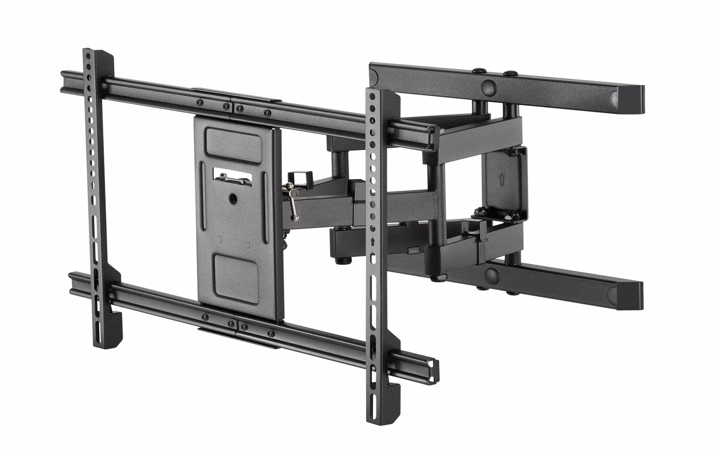 Skilltech SH 6040P Solid Double Monitor Arm, Full Motion Tv Wall Mount, VESA 600x400mm, Suitable For Most 37 ~ 80" Screen thumbnail 2