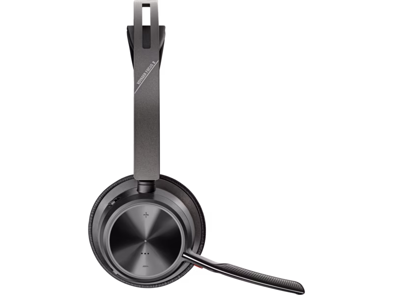 HP Poly Voyager Focus 2 USB-A with charge stand Headset, Bluetooth, USB Type-A port, Black | 77Y86AA thumbnail 6