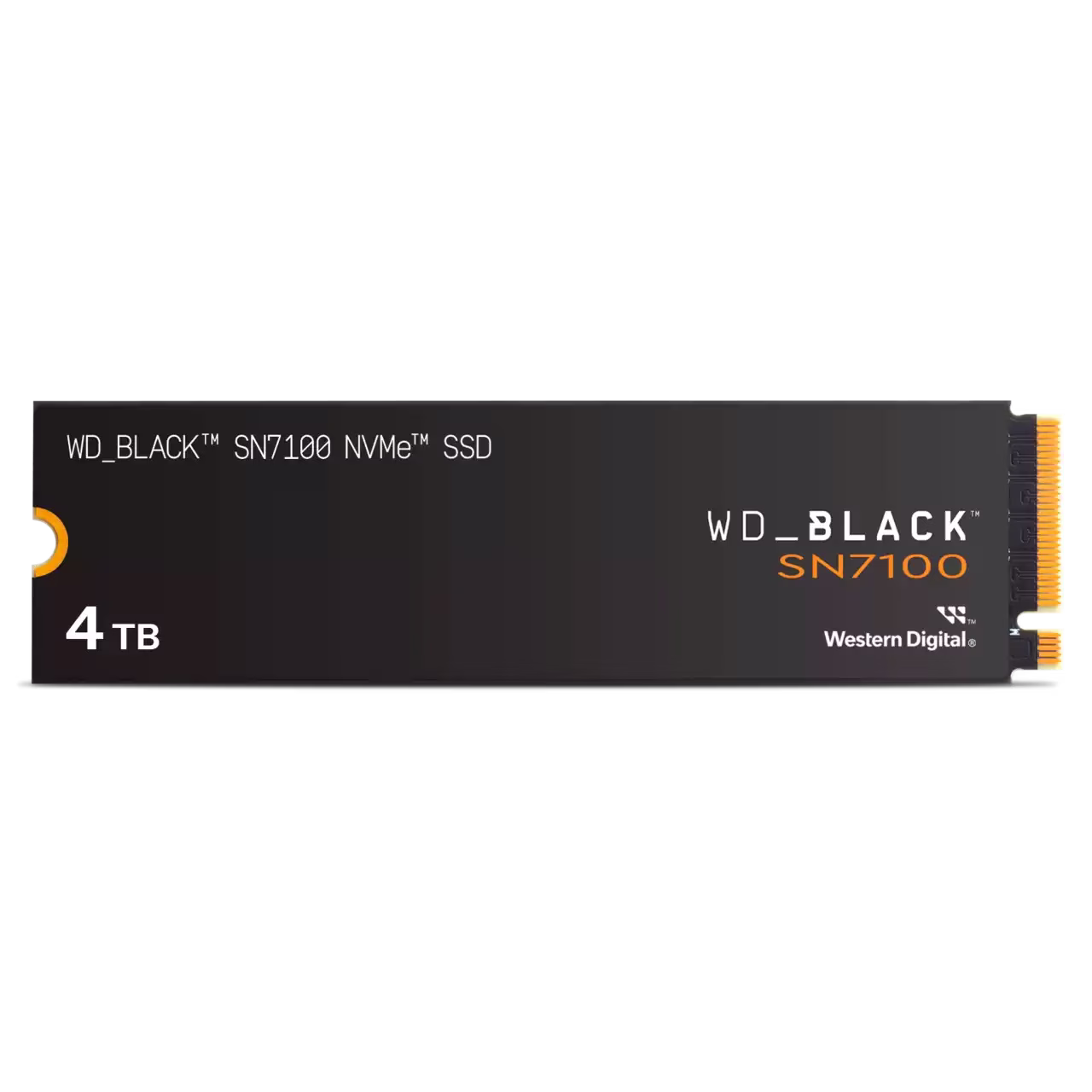 WD BLACK SN7100 4TB NVMe SSD, up to 7,000MB/s read2 & 6700MB/s write speeds, PCIe Gen 4.0  | WDS400T4X0E-00CJA0 thumbnail 2