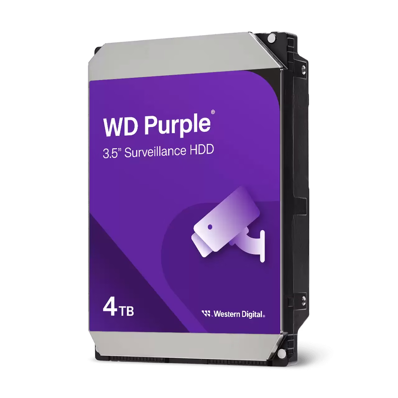 WD Purple Surveillance 4TB Hard Drive, up to 175MB/s Transfer Rate, SATA Interface, 24x7 Video Surveillance Recording |  WD43PURZ – Buy Online