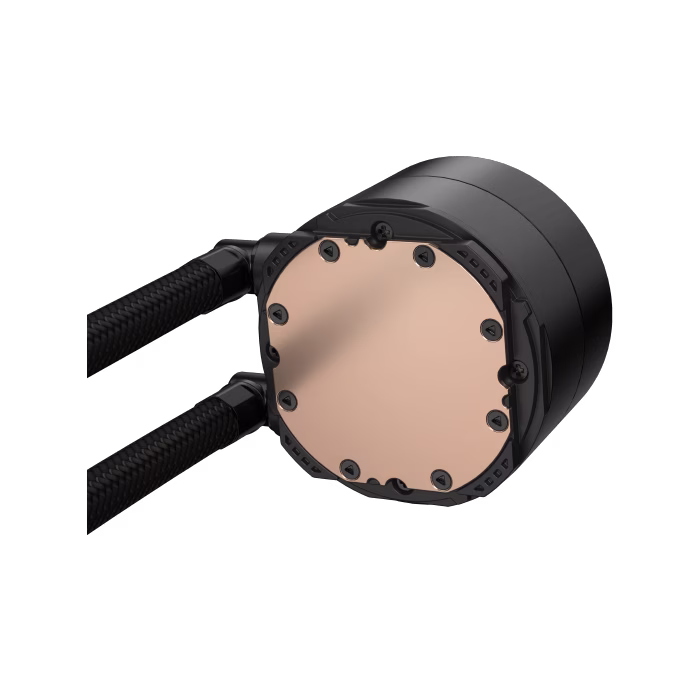 Xigmatek LK 240 Digital LCD AIO Liquid Cooler, Digital LCD Pump Head & 240mm PWM Fan, Mini ARGB Controller, Black | EN45929 thumbnail 2