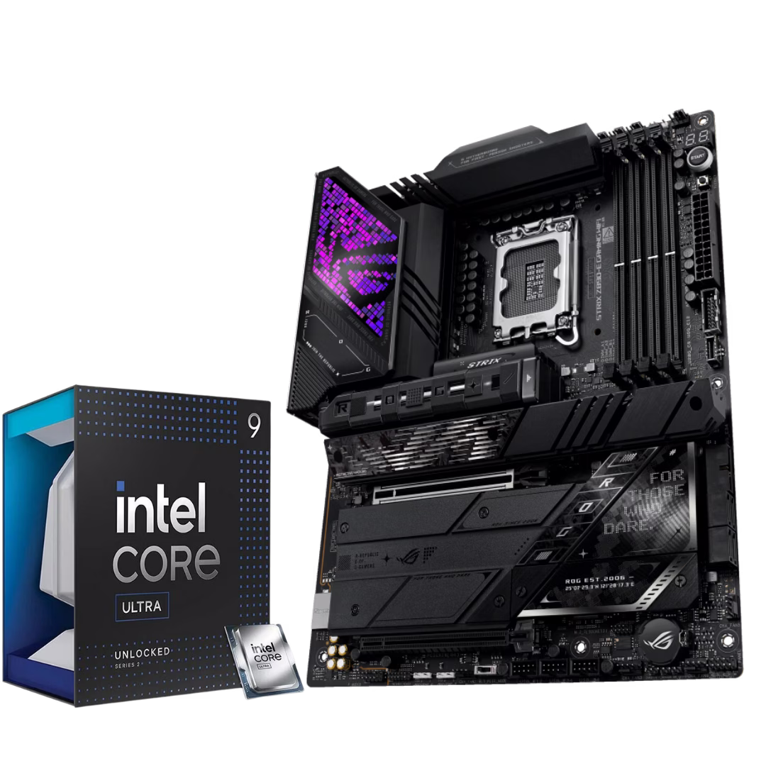 Intel Core Ultra 9 285K Processor X ROG STRIX Z890-E GAMING WIFI Motherboard | Ultra Series Combo  thumbnail 2