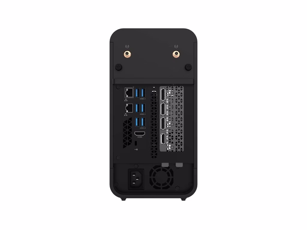 Zotac Magnus One ERP74070W Barebone Mini PC, Intel Core i7-13700 5.2GHz Processor, No Storage & Memory, GeForce RTX 4070 12GB GPU, Wi-Fi 6 AX1650, Bluetooth 5.2, Black | ZBOX-ERP74070C thumbnail 4