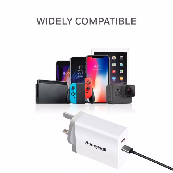 HONEYWELL ZEST CHARGER PD 60W ADAPTER,HC000016/CHG/PD/60W,8908007739867 thumbnail 4