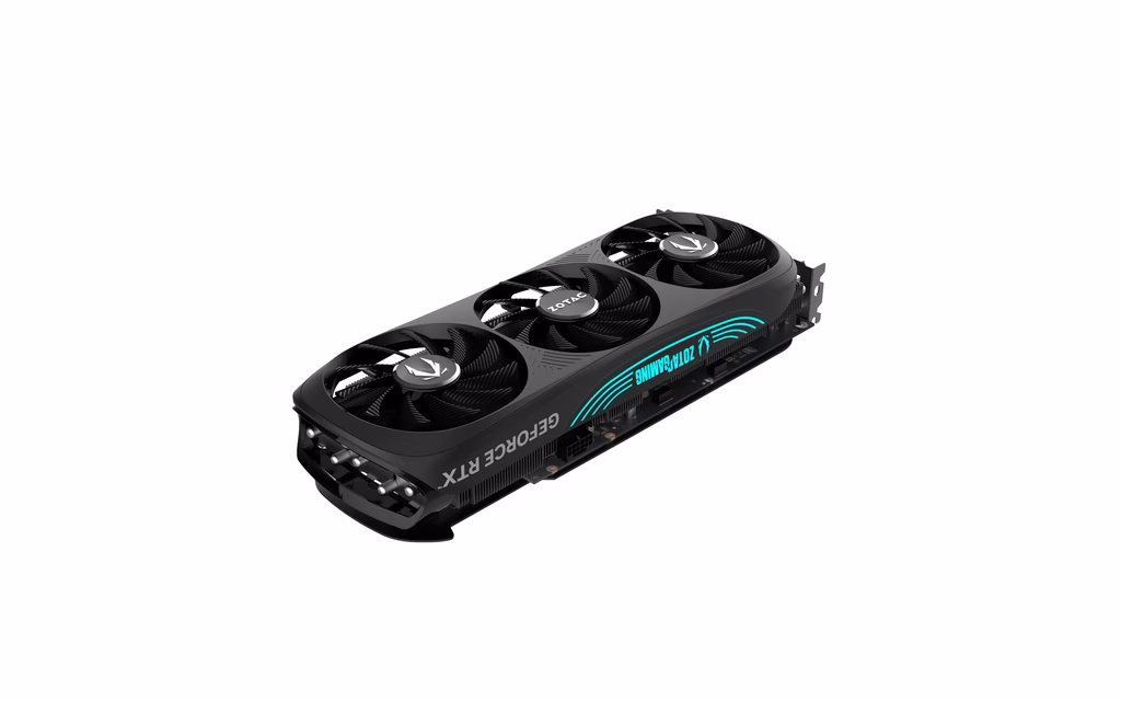 ZOTAC GAMING GeForce RTX 4080 SUPER Trinity Graphics Card, 16GB GDDR6X 256-Bit Memory, 2550 MHz Boost Clock, 23 Gbps Memory Speed, PCI Express 4.0 16x, 3x DP / HDMI, Black | ZT-D40820D-10P thumbnail 7
