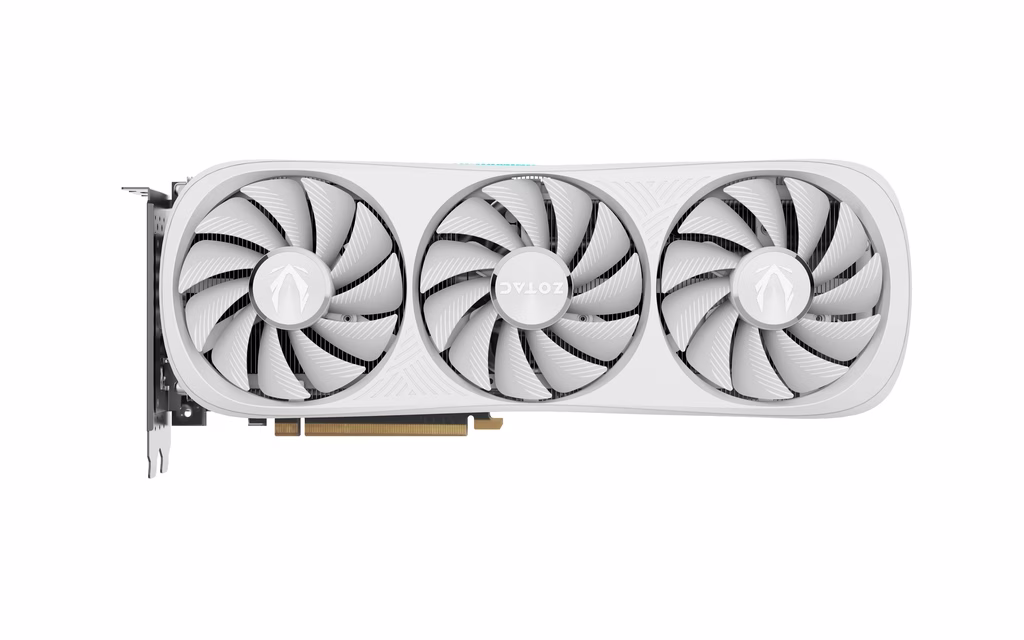 ZOTAC GAMING GeForce RTX 4080 SUPER Trinity OC Graphics Card, 16GB GDDR6X 256-bit Memory, 2565 MHz Boost Clock, 23Gbps Memory Speed, PCI E 4.0 16x, 3* DP 1.4a, 1*HDMI 2.1a, White | ZT-D40820Q-10P thumbnail 2
