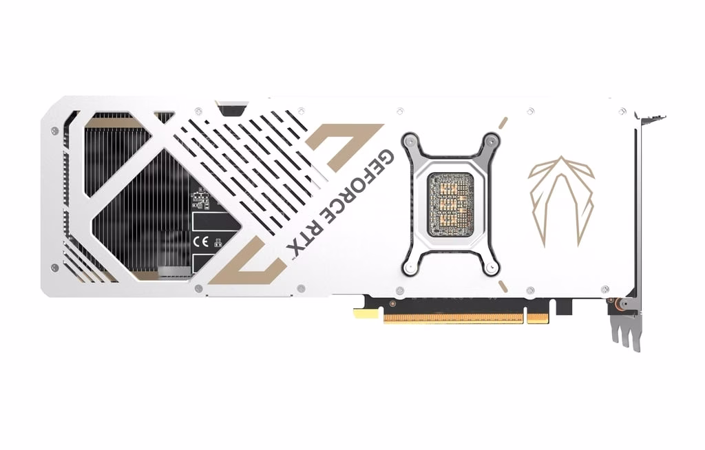 ZOTAC GAMING GeForce RTX 5070 Ti SOLID CORE OC White Edition Graphic card, 16GB GDDR7, 256-bit 28 Gbps, 8960 CUDA cores, 2482 MHz Engine Clock, NVIDIA Blackwell architecture and DLSS 4  | ZT-B50710Q2-10P thumbnail 6