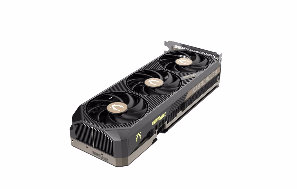 ZOTAC GAMING NVIDIA GeForce RTX 5080 SOLID CORE OC Graphics card, 16GB GDDR7, 30 Gbps, 256-bit, 10752 CUDA cores, 2640 MHz Engine Clock, Blackwell architecture and DLSS 4, Quad Display Capability | ZT-B50800J2-10P thumbnail 5