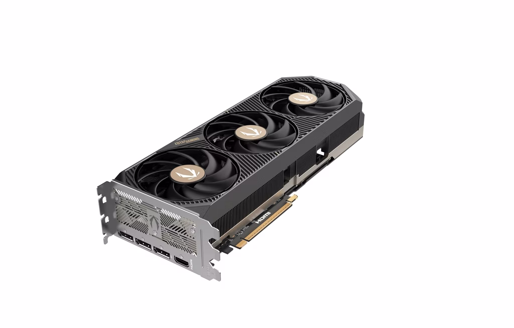 ZOTAC GAMING NVIDIA GeForce RTX 5080 SOLID CORE OC Graphics card, 16GB GDDR7, 30 Gbps, 256-bit, 10752 CUDA cores, 2640 MHz Engine Clock, Blackwell architecture and DLSS 4, Quad Display Capability | ZT-B50800J2-10P thumbnail 6