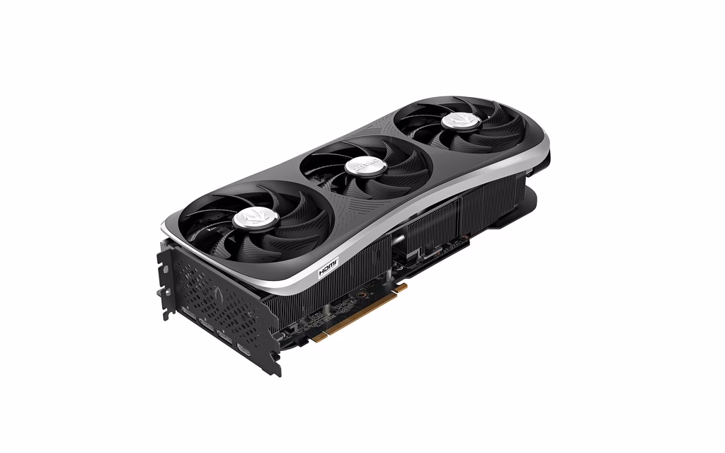  ZOTAC GAMING GeForce RTX 4090 Trinity Graphics Card, 24GB GDDR6X 384-bit Memory, 16384 CUDA Cores, 21 Gb/s Memory Speed, 2520 MHz Engine Clock, PCIe 4.0x16, OpenGL 4.6, HDMI/DP | ZT-D40900D-10P thumbnail 4