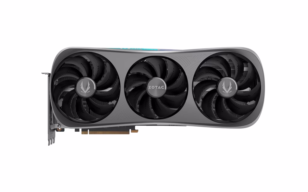 ZOTAC Gaming GeForce RTX 4090 Trinity OC Graphic Card, 24GB GDDR6X 384-bit Memory, 2535 MHz Boost Clock, 1, PCI 4.0x16, Open GL 4.6, 3xDP/1xHDMI | ZT-D40900J-10P thumbnail 3