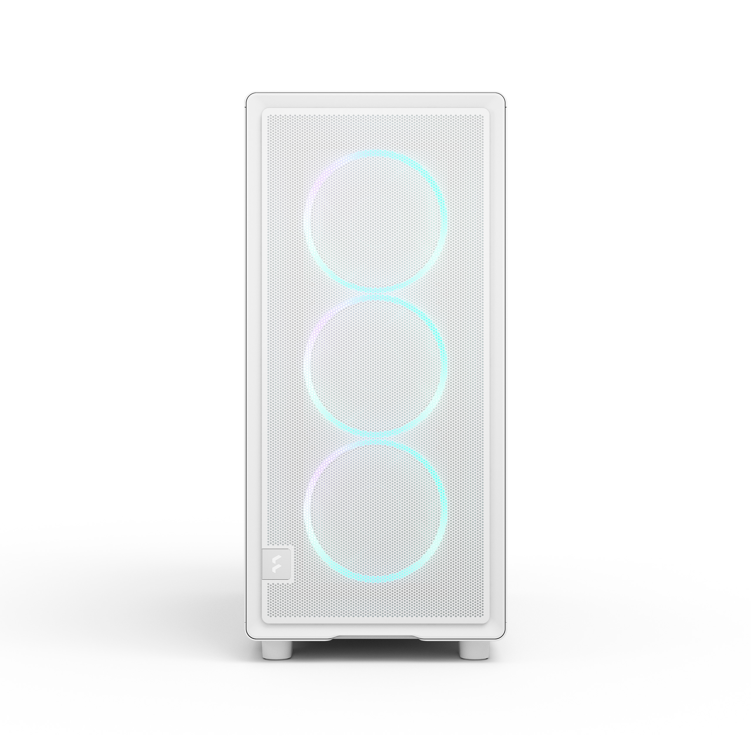 Fractal Design Epoch White TG RGB Clear Tint ATX Mid-Tower Case, High-Airflow Mesh, 3x Momentum 12 RGB Fans, USB-C 20Gbps, White | FD-C-EPO1A-05 thumbnail 3