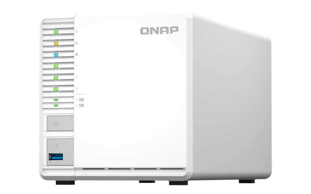 QNAP QNAP TS-364 - 4GB 3BAY NAS STORAGE 1 2*M.2,HDMI,RJ45, |EAN 4711103080368, |UPC885022022717 - thumbnail 4