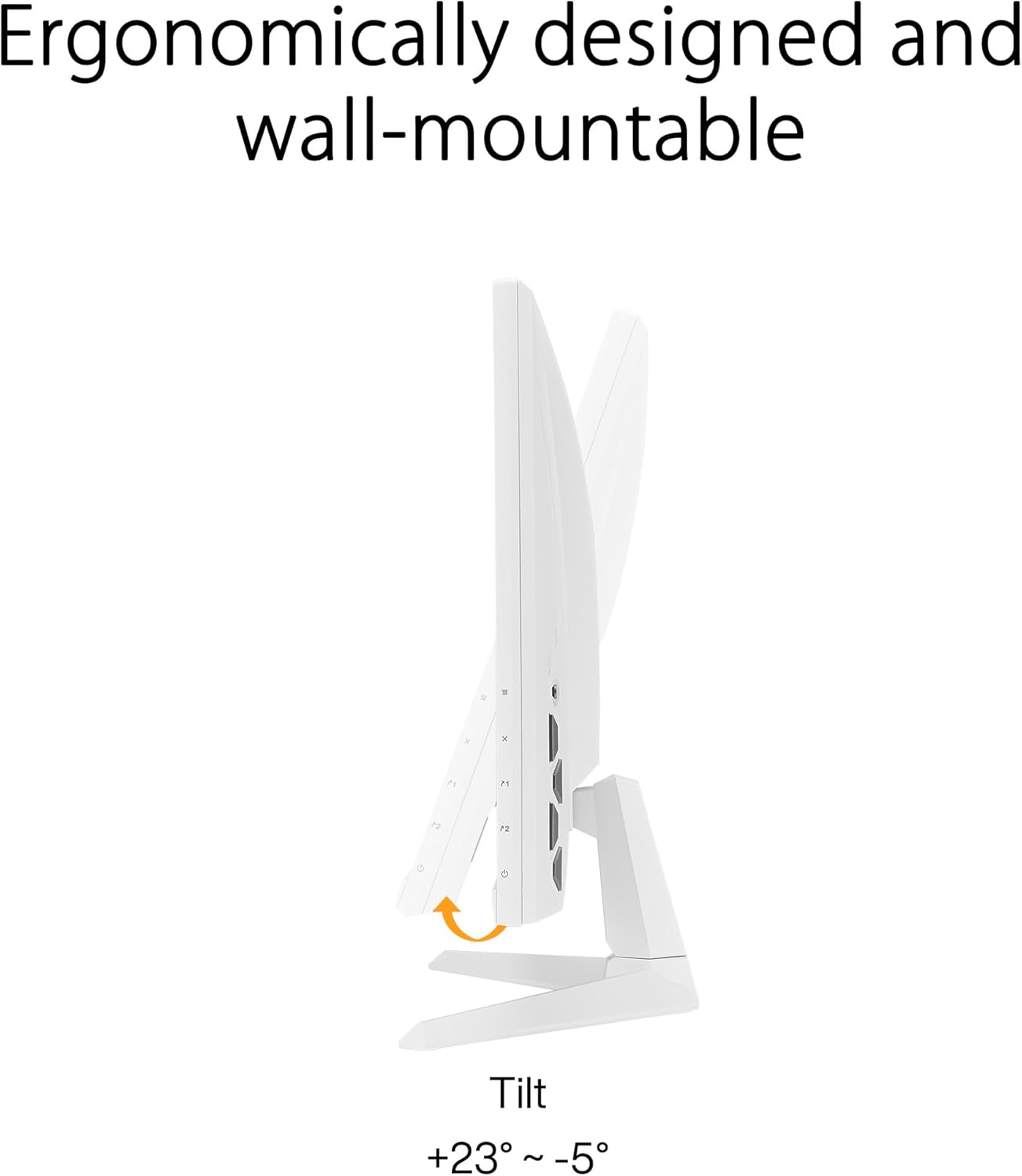 ASUS TUF Gaming VG249Q3A-W 24-inch Gaming Monitor, Full HD(1920x1080), 180Hz, Fast IPS, ELMB, 1ms (GTG), FreeSync Premium, Variable Overdrive, 99% sRGB | 90LM09B2-B01170 thumbnail 3