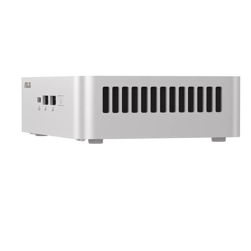 Asus ASUS NUC 15 Pro+ (Barebone) Mini PC, Intel Core Ultra 9 285H Processor, Intel Arc GPU, support DDR5-5600 SO-DIMM x 2, DOS, Silver, (No RAM & SSD) | RNUC15CRSU900003 - thumbnail 3