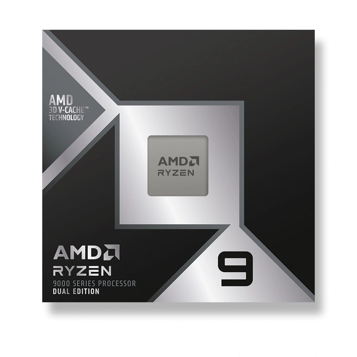AMD AMD Ryzen 9 9950X3D2 Dual Edition AM5 Desktop Processor, 16 Cores & 32 Threads, Up to 5.6 GHz Max Boost Clock, Integrated AMD Radeon Graphics, 256 Max Memory |  100-100001978WOF - thumbnail 2