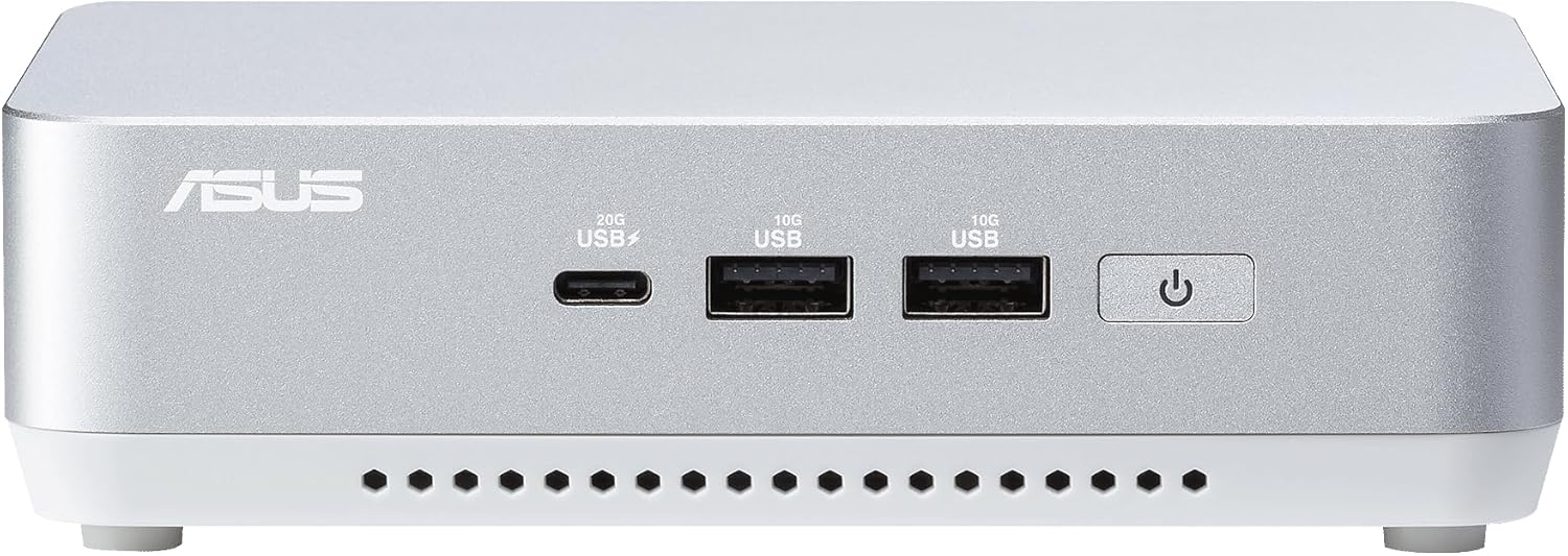 Asus ASUS NUC 14 Pro+ Mini PC, Intel Core Ultra 9 185H, Intel Arc GPU, 32GB DDR5 5600MHz,  4TB NVMe M.2 SSD,  Microsoft Windows 11 Professional | 90AR0051-M000J - product view 1 of 8