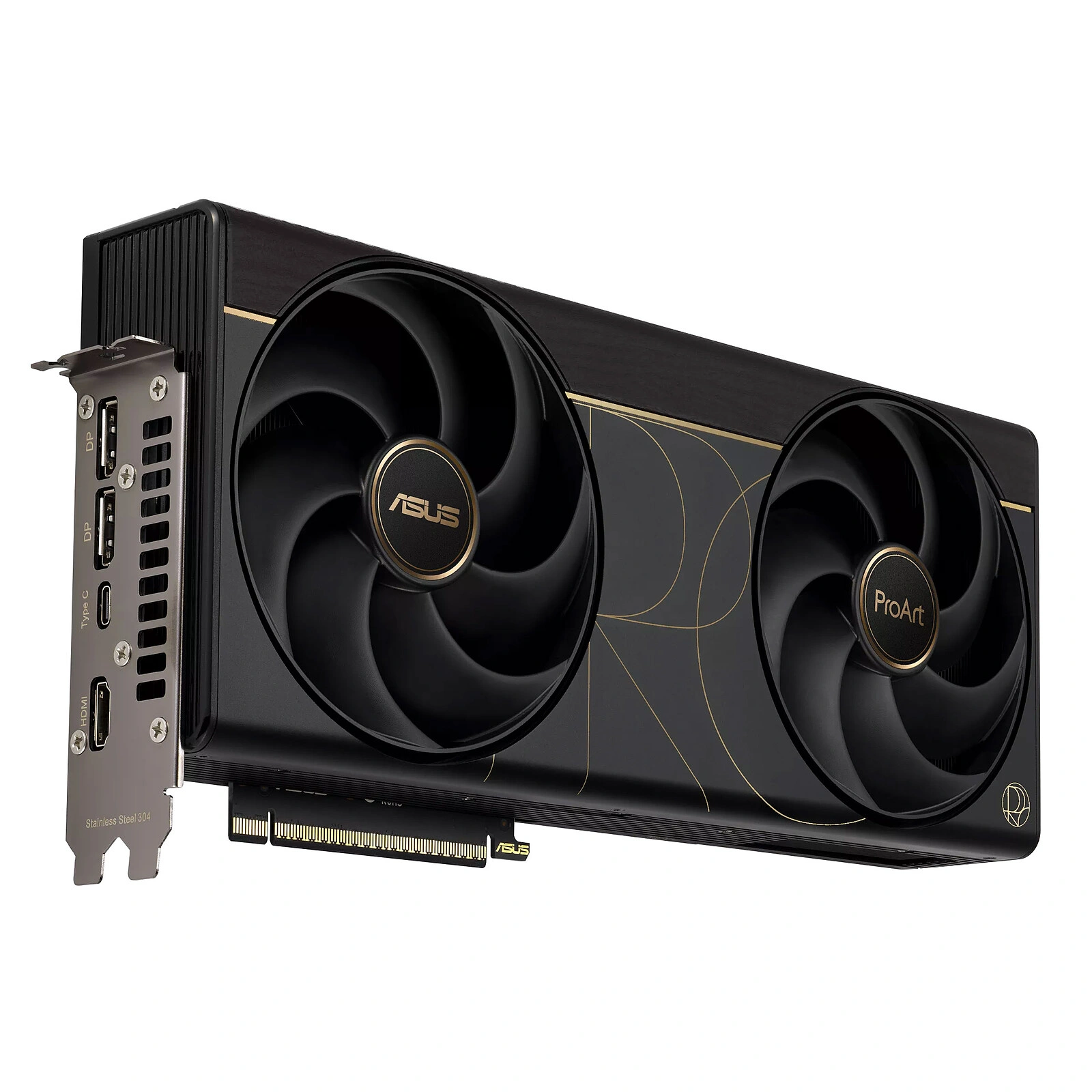 Asus ASUS ProArt GeForce RTX 5090 32GB GDDR7 OC Edition Graphics Card, Dual 115mm Fans, 2.5-Slot SFF-Ready, Liquid Metal Cooling, USB Type-C | 90YV0P00-M0NA00 - thumbnail 5