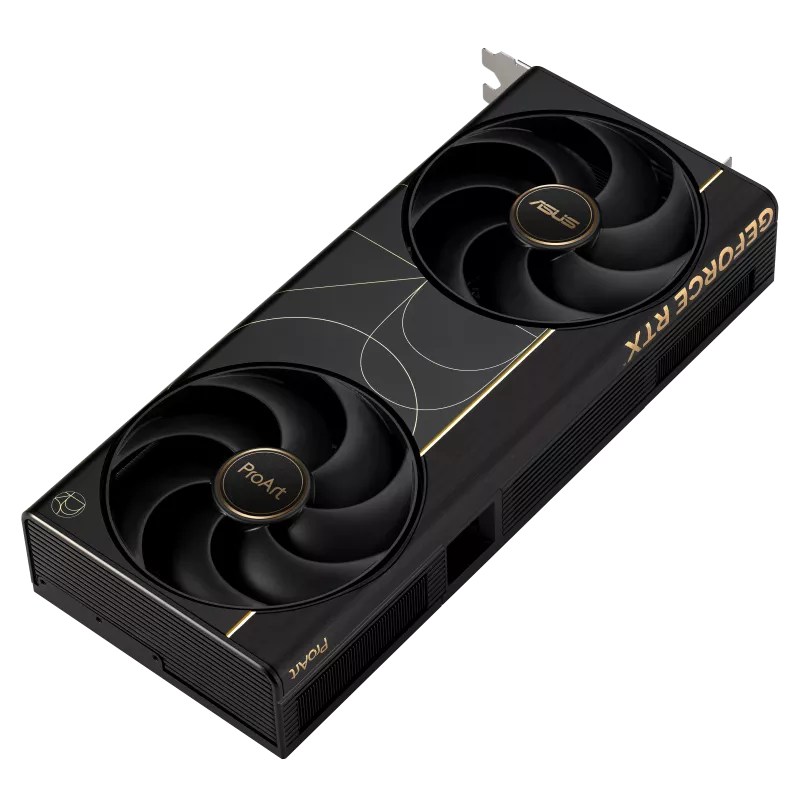 Asus ASUS ProArt GeForce RTX 5090 32GB GDDR7 OC Edition Graphics Card, Dual 115mm Fans, 2.5-Slot SFF-Ready, Liquid Metal Cooling, USB Type-C | 90YV0P00-M0NA00 - thumbnail 8