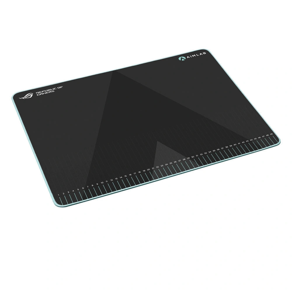 Asus ASUS ROG Hone Ace Aim Lab Edition Large Gaming Mouse Pad, 508x420x3mm, Hybrid Cloth Surface, Water & Oil Repellent Nano-Coating, Measurement Marks | 90MP0380-BPUA00 - thumbnail 4
