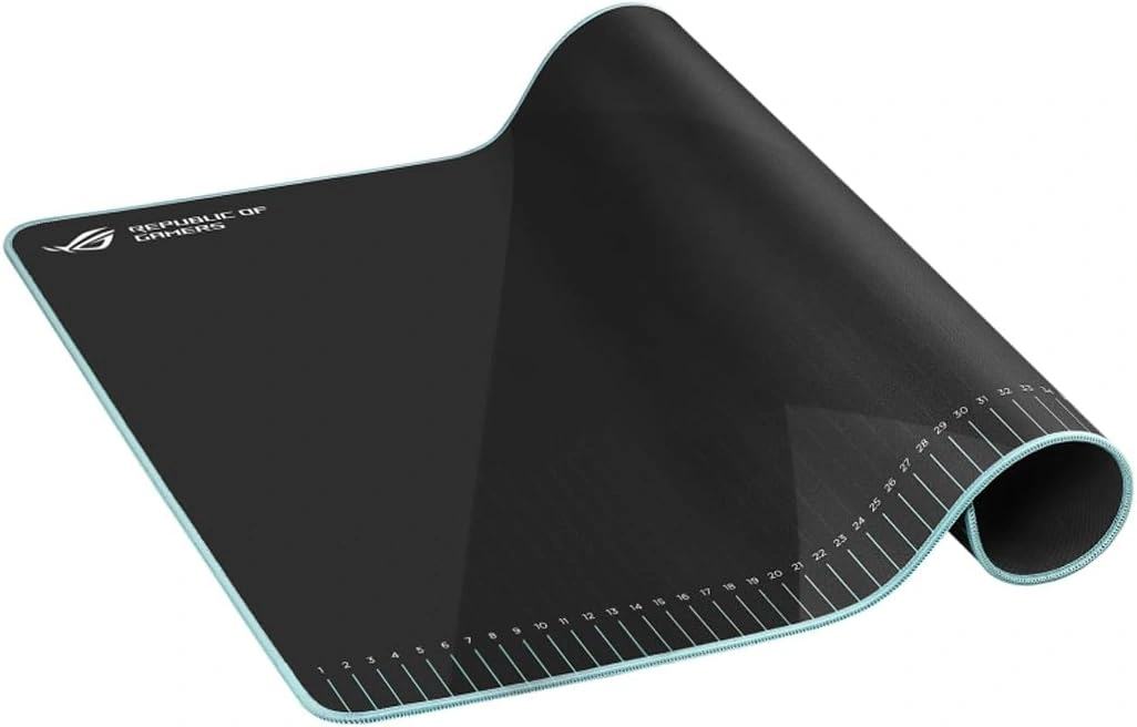 Asus ASUS ROG Hone Ace Aim Lab Edition Large Gaming Mouse Pad, 508x420x3mm, Hybrid Cloth Surface, Water & Oil Repellent Nano-Coating, Measurement Marks | 90MP0380-BPUA00 - thumbnail 2