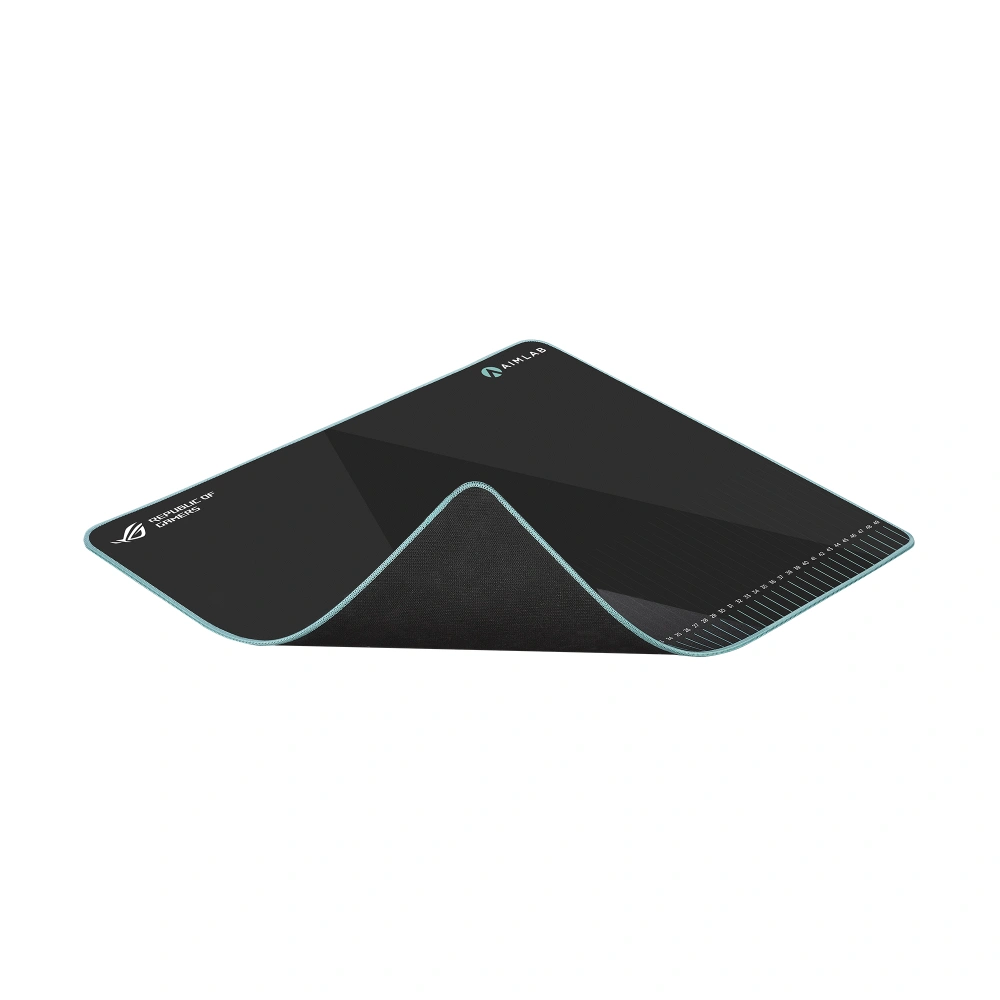 Asus ASUS ROG Hone Ace Aim Lab Edition Large Gaming Mouse Pad, 508x420x3mm, Hybrid Cloth Surface, Water & Oil Repellent Nano-Coating, Measurement Marks | 90MP0380-BPUA00 - thumbnail 5