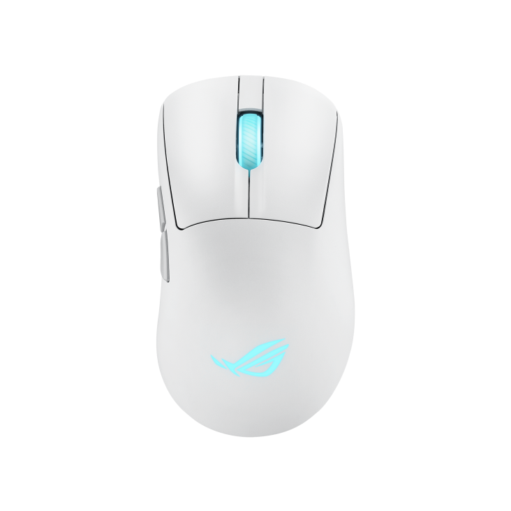 ASUS ROG Keris II Origin 65-gram Ergonomic White Gaming Mouse, 3-zone RGB Lighting, 8000Hz Polling Rate, 42,000 DPI, ROG AimPoint Pro Optical Sensor, ROG Micro Switches II, ROG SpeedNova | 90MP04A0-BMUA10 – Buy Online