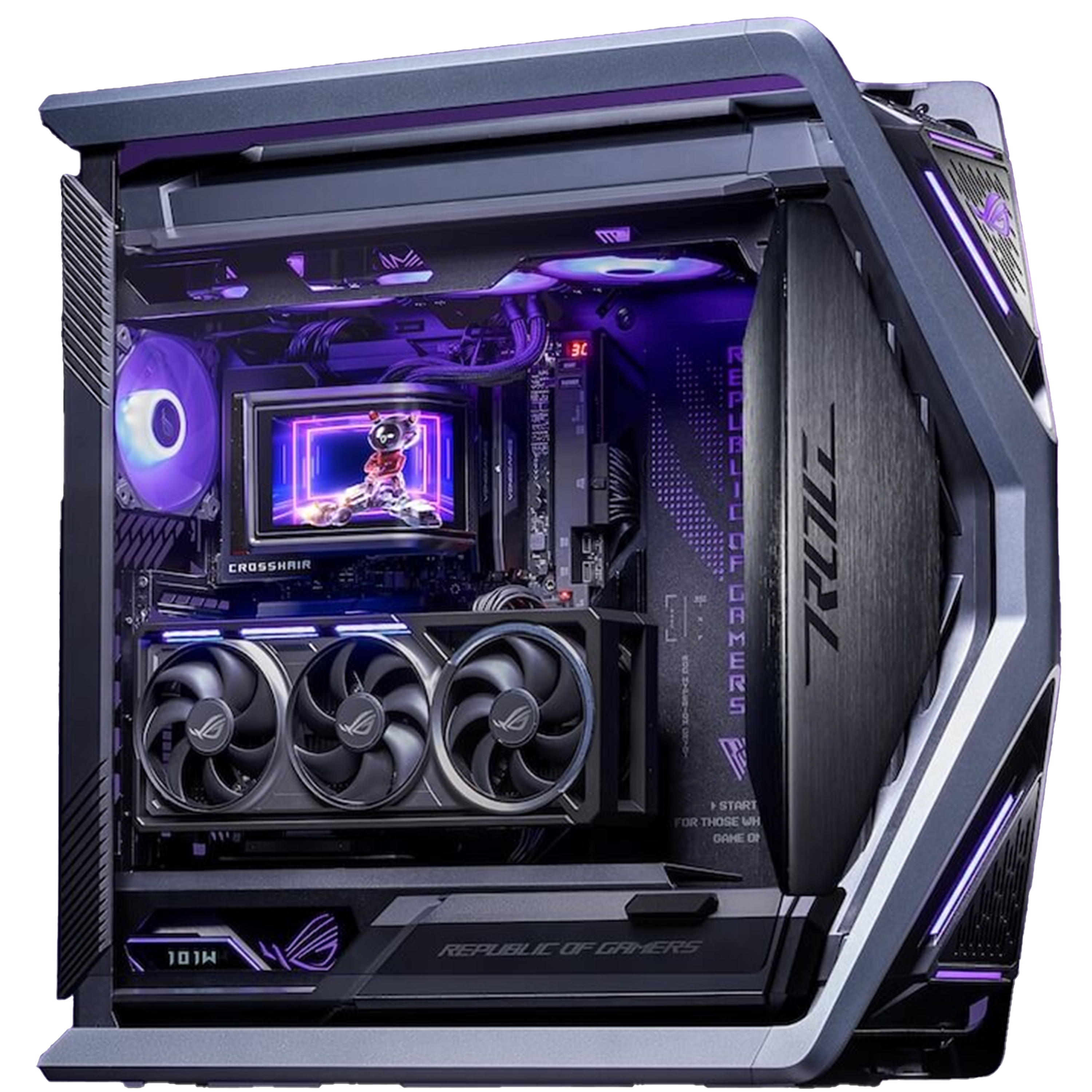 ASUS ROG RTX 5080 & Ryzen 9 9950X3D Ultimate Gaming PC