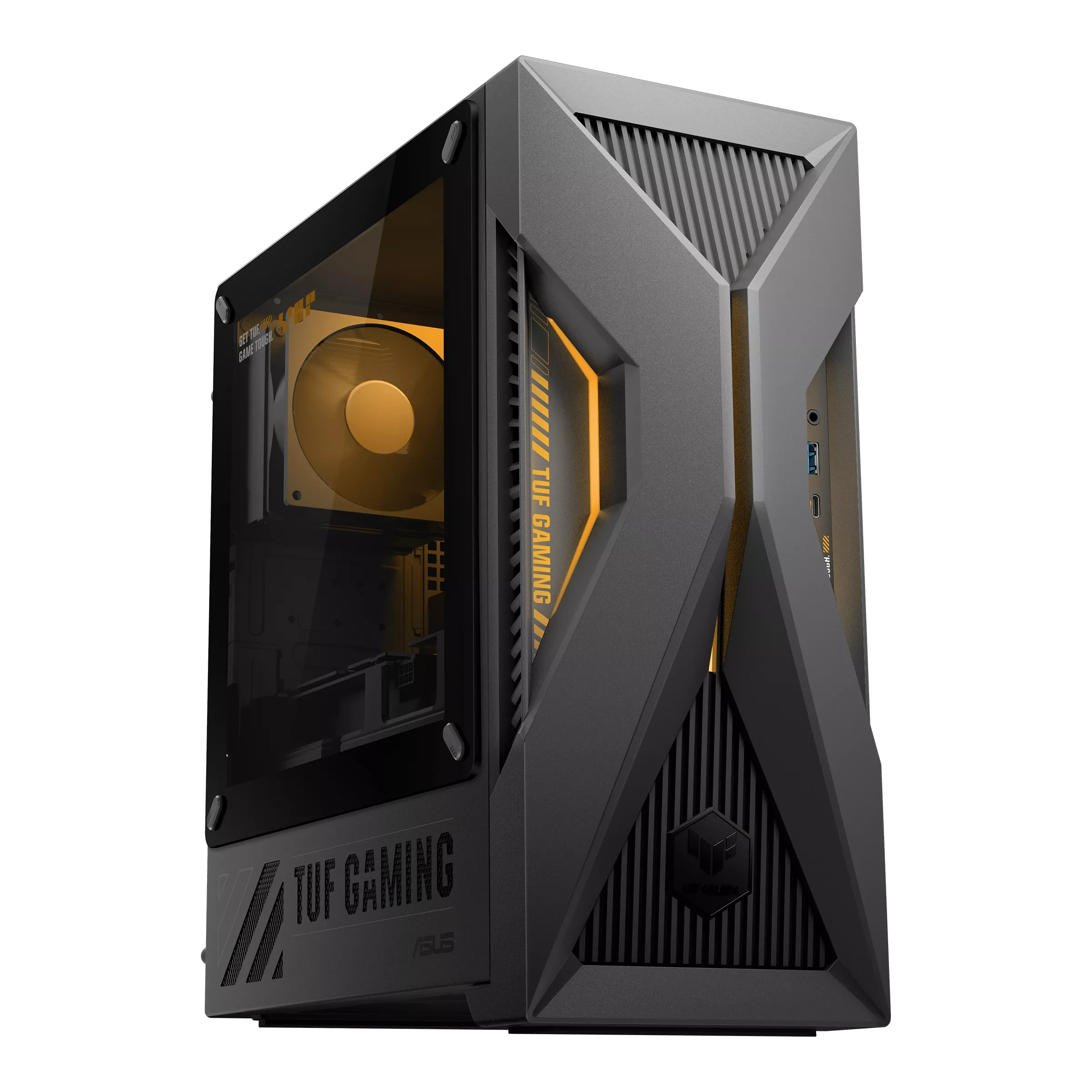 ASUS TUF Gaming T500 Desktop, Intel Core i5-13420H, 16GB DDR5 5600, 1TB Gen4 SSD, RTX 5060 DUAL 8GB, W11 H,. Kb & Mouse, Eclipse Gray | 90PF05H2-M00MX0 – Buy Online
