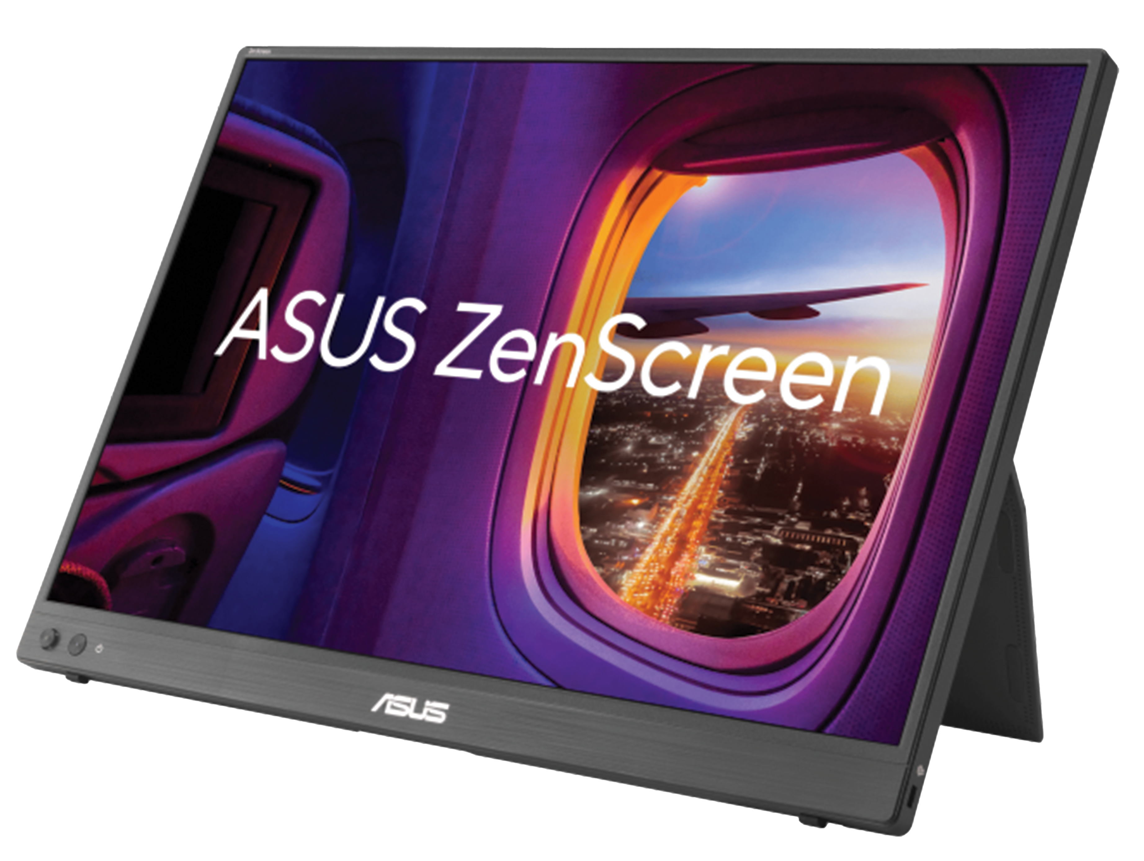 ASUS ZenScreen MB16FC 16-inch Portable Monitor, WUXGA 1920x1200, IPS, USB-C & HDMI, Black | 90LM0CB1-B01N71 thumbnail 3