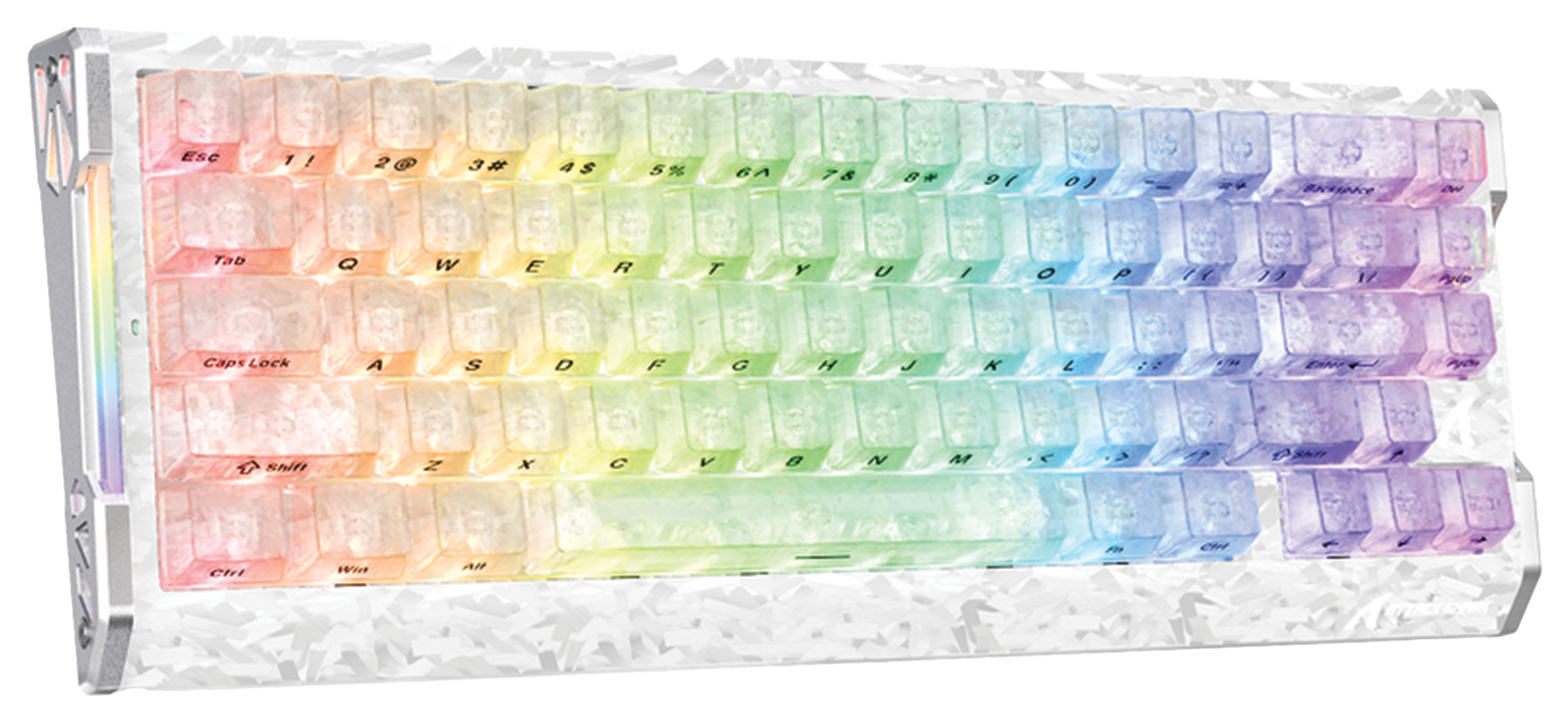 ATTACK SHARK X87 ULTRA 8K Wireless Gaming Keyboard Ice Orange