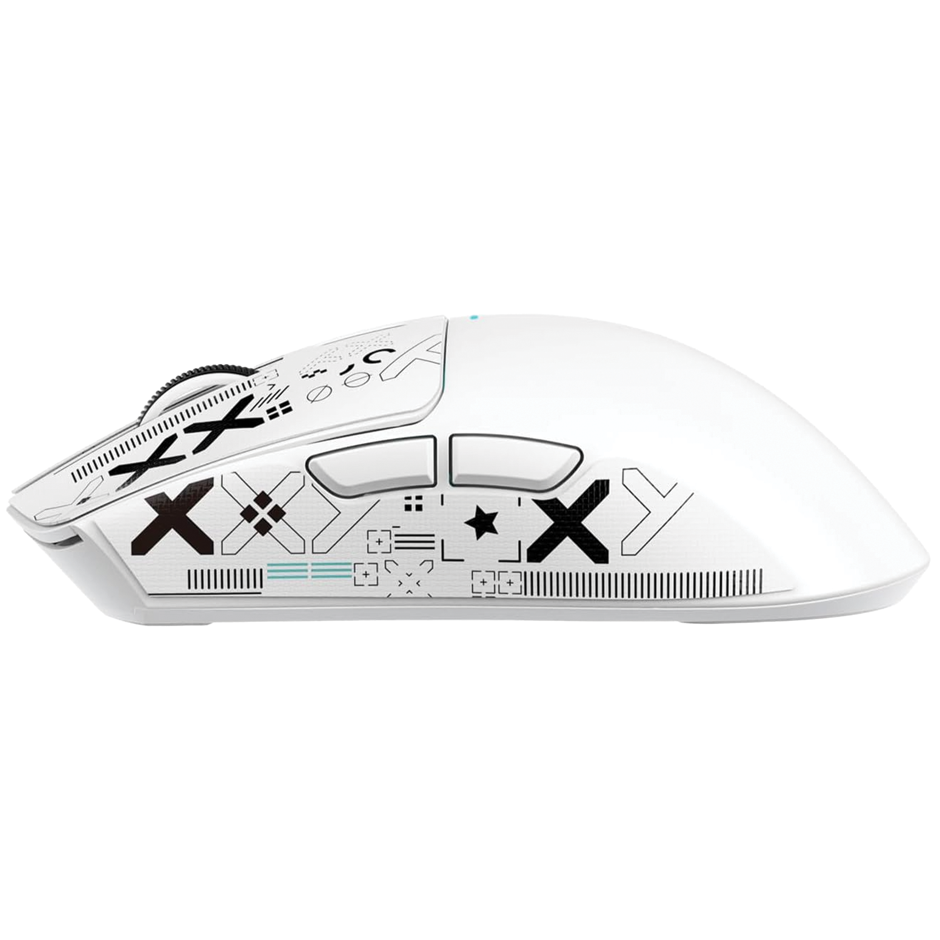 ATTACK SHARK X11 Wireless Gaming Mouse with Charging Dock, 63g Ultra-Lightweight, PixArt PAW3311 Sensor, & Tri-Mode Connectivity, White | X11 thumbnail 3