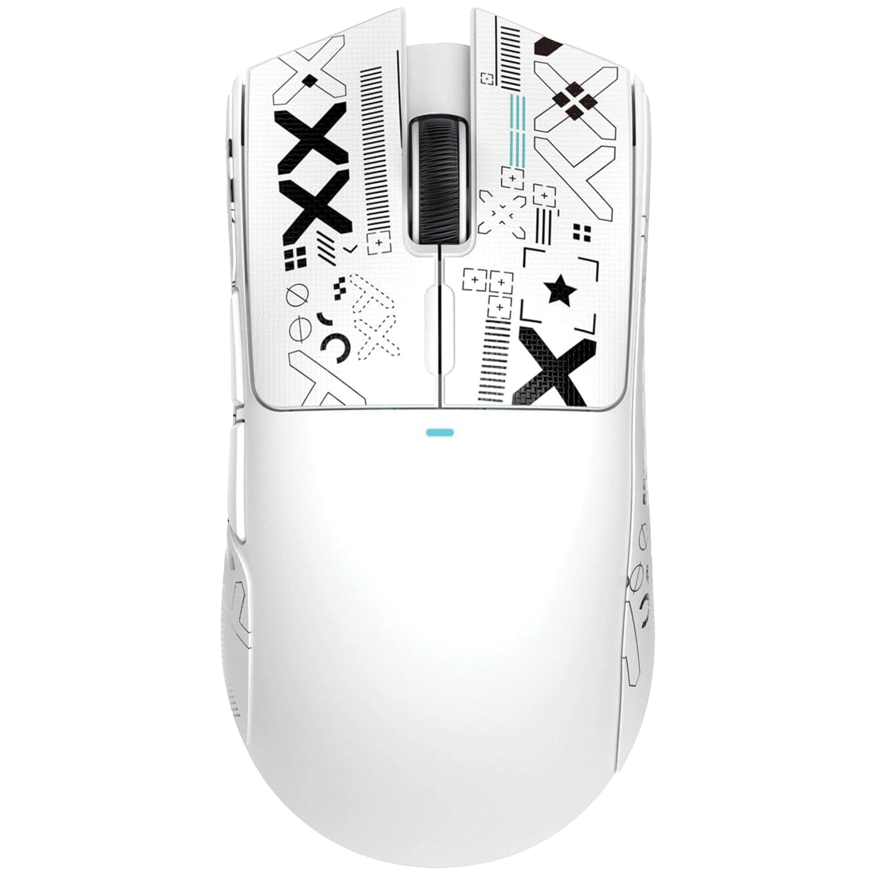 ATTACK SHARK X11 Wireless Gaming Mouse with Charging Dock, 63g Ultra-Lightweight, PixArt PAW3311 Sensor, & Tri-Mode Connectivity, White | X11 thumbnail 2