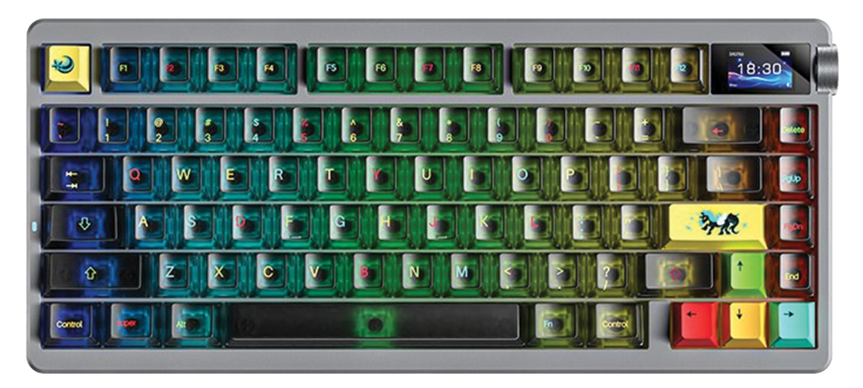 MCHOSE Mix 87 | 8K 256K Scan Magnetic Gaming Keyboard