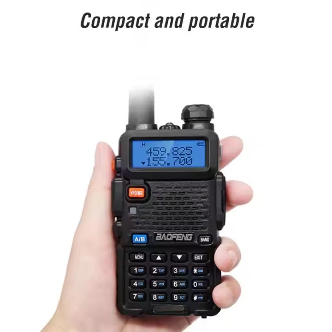 Baofeng UV-5R 8W High Power Walkie Talkie, Dual Band UHF/VHF Ham Radio, 128 Channels, VOX, Flashlight, Long Range | UV-5R 8W thumbnail 5