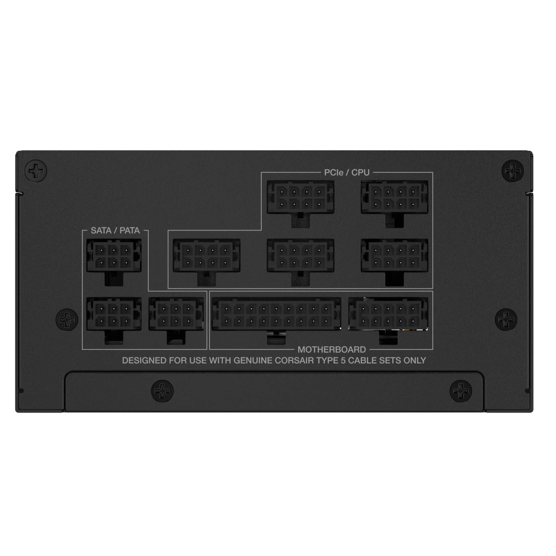 CORSAIR SF850 80 PLUS Platinum SFX Power Supply, 850W Fully Modular, ATX 3.1 & PCIe 5.1 Ready, Type-5 Cables, Black | CP-9020256-UK thumbnail 3