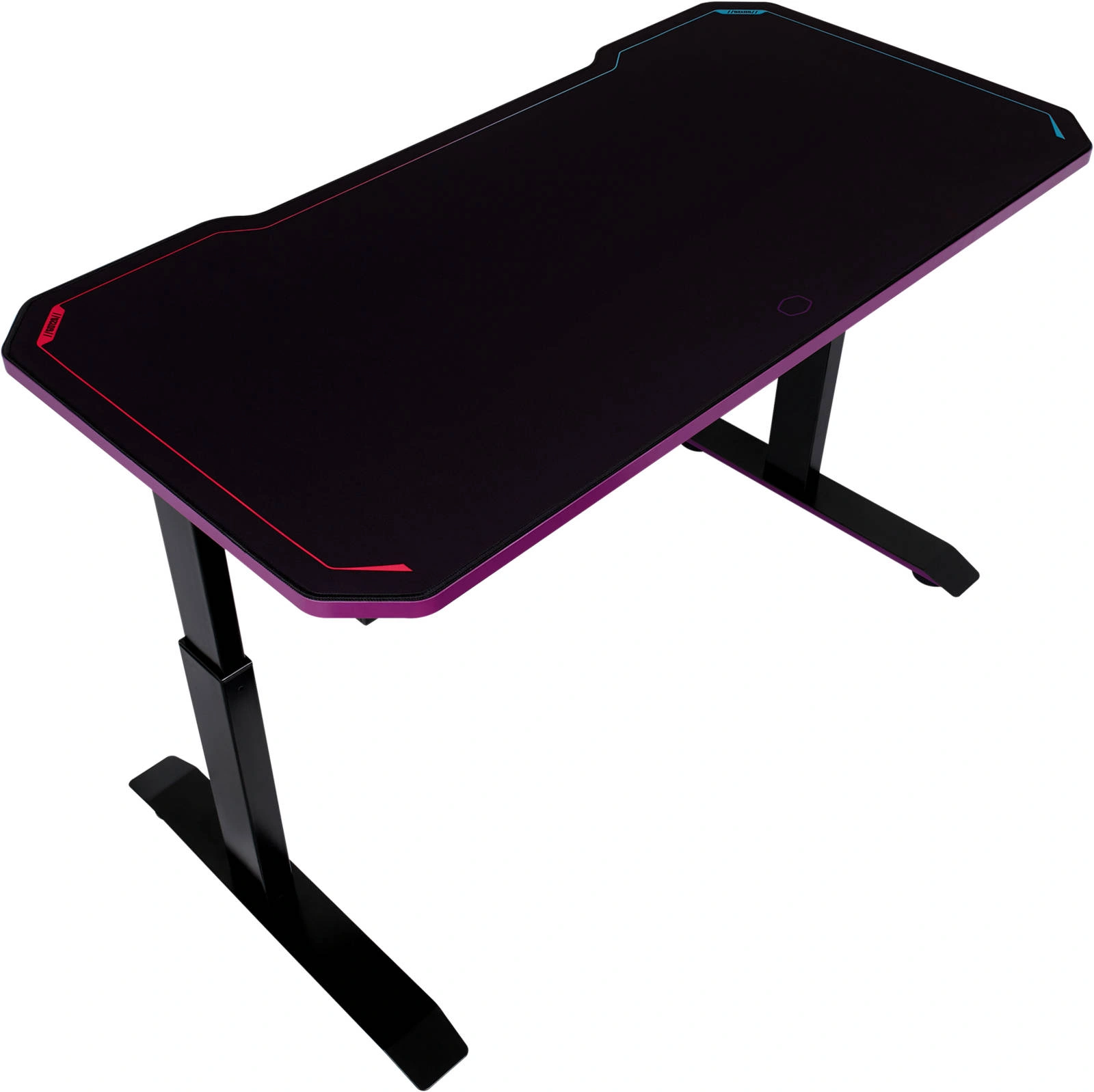 Cooler Master GD120 Gaming Desk, 120cm x 60cm, Adjustable Height, Black & Purple | CMI-GD120-PRV1 thumbnail 5