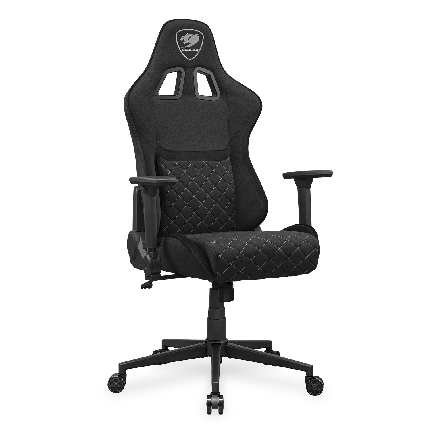 Cougar Armor One V2 Black F Gaming Chair, Full Steel Frame, High-Density Foam, 180° Reclining, 2D Adjustable Armrests | CGR-A2F-BLB thumbnail 3