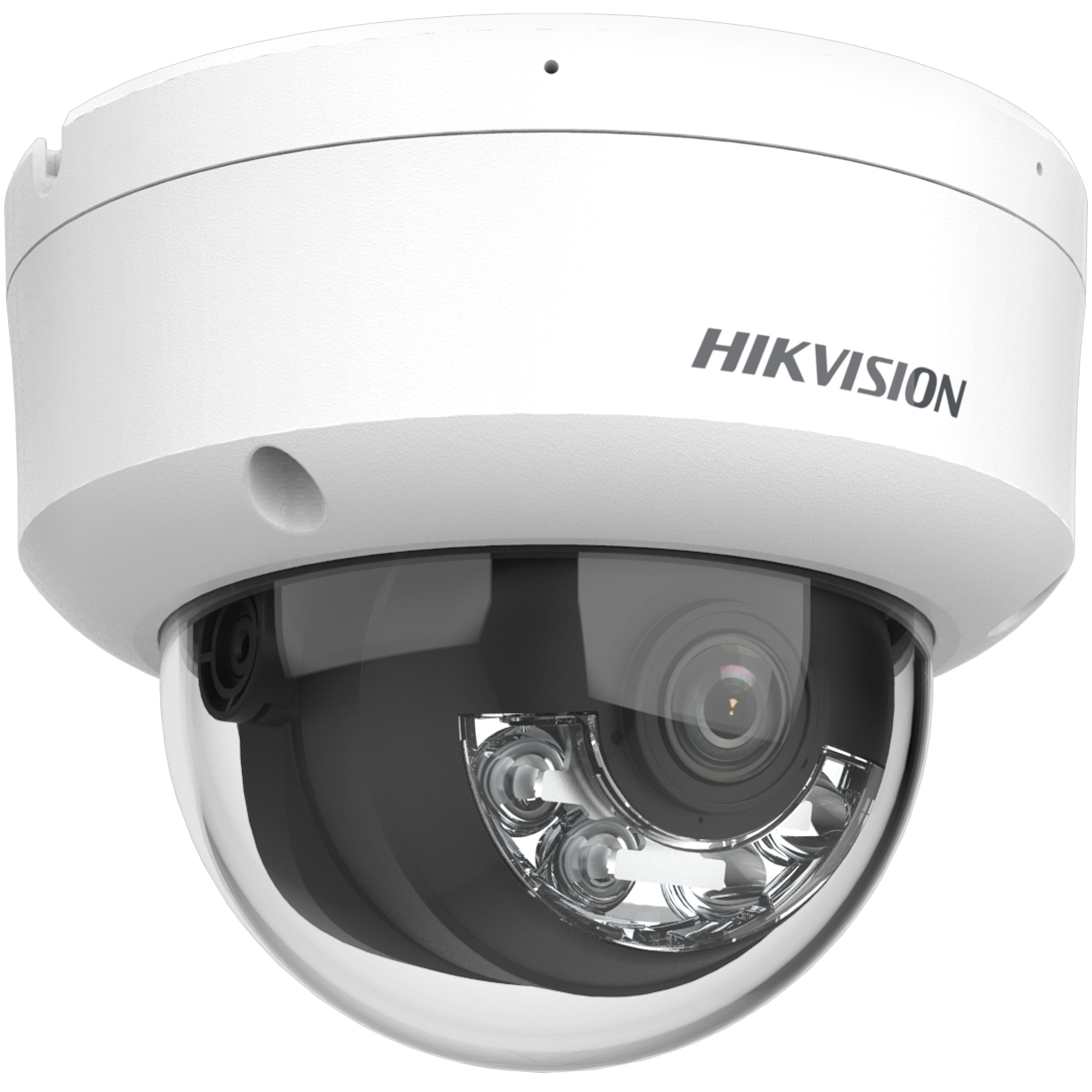 Hikvision DS-2CD1163G2-LIU (2.8mm)  6 MP Smart Hybrid Light Fixed Dome Network Camera, Built-in Mic, Human & Vehicle Detection, IP67 IK08, up to 512 GB (SD card slot) thumbnail 2