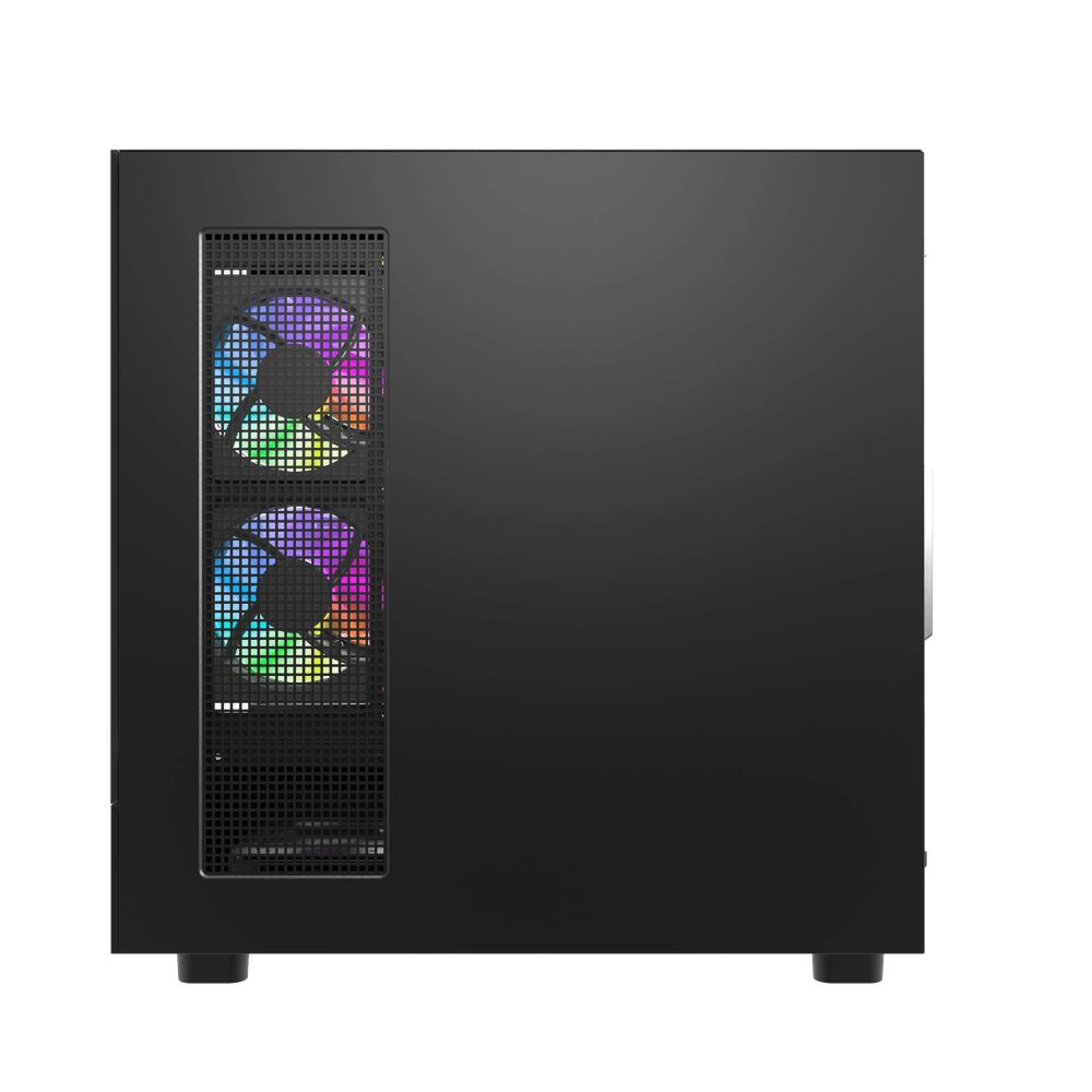 Darkflash DS950V Black Panoramic Gaming Case, 6 ARGB Fans Pre-Installed, ATX/M-ATX/ITX Support, Dual-Chamber Design | DS950V thumbnail 7