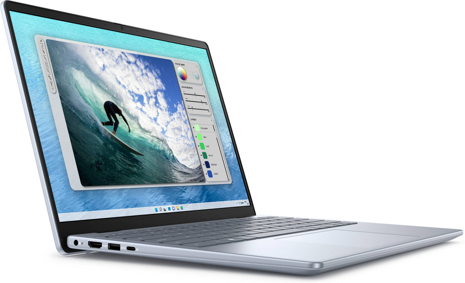 Dell Inspiron 14 5440 Laptop, Intel Core 7 150U, 16GB RAM, 1TB SSD, 14" FHD, W11 HOME, English/Arabic KB, Ice Blue | 5440-INS-2005 BL thumbnail 2