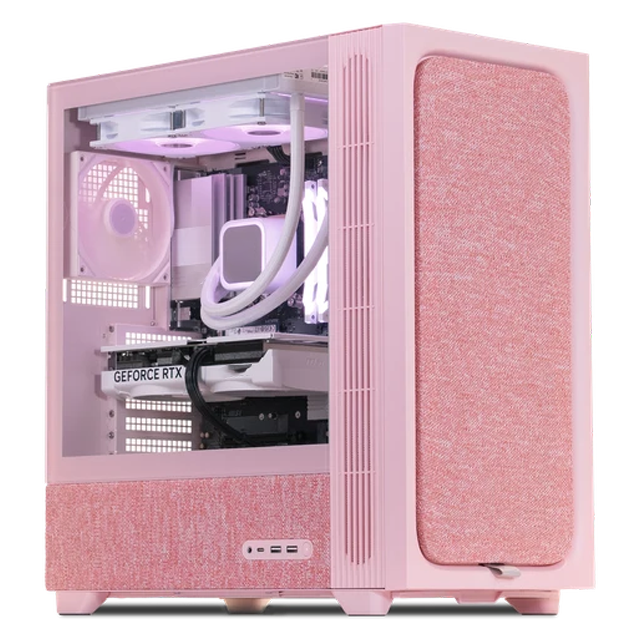 Pink Tryx Flova PC | Intel Ultra 7 270K | White RTX 5070
