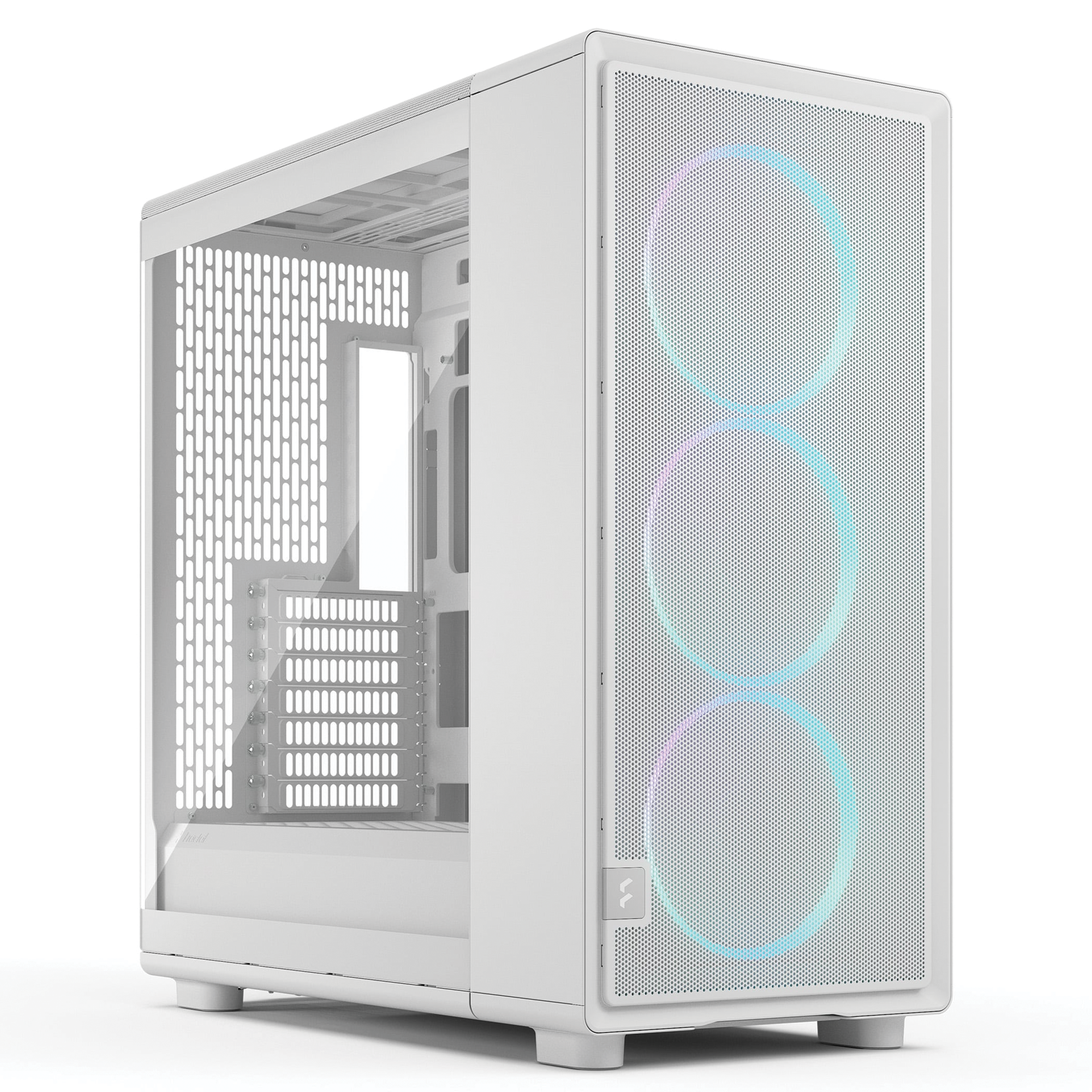 CORSAIR FRAME 5000D RS ARGB White Case | Triple 420mm Support